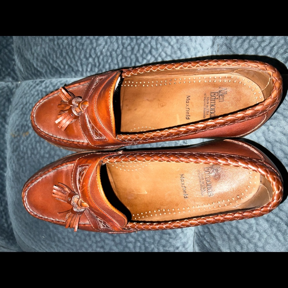 Allen Edmonds Maxfield loafers size 9 - Picture 5 of 12